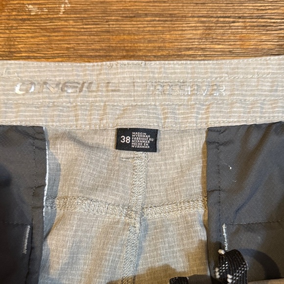 O'Neill Light Gray Hybrid Shorts - Picture 3 of 9
